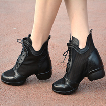 Belle Girls Dance Boots Dance Shoes Soft Bottom Genuine Leather Dancing Shoes Modern Dance Shoes Dance Shoes Summer Dance Boots Women