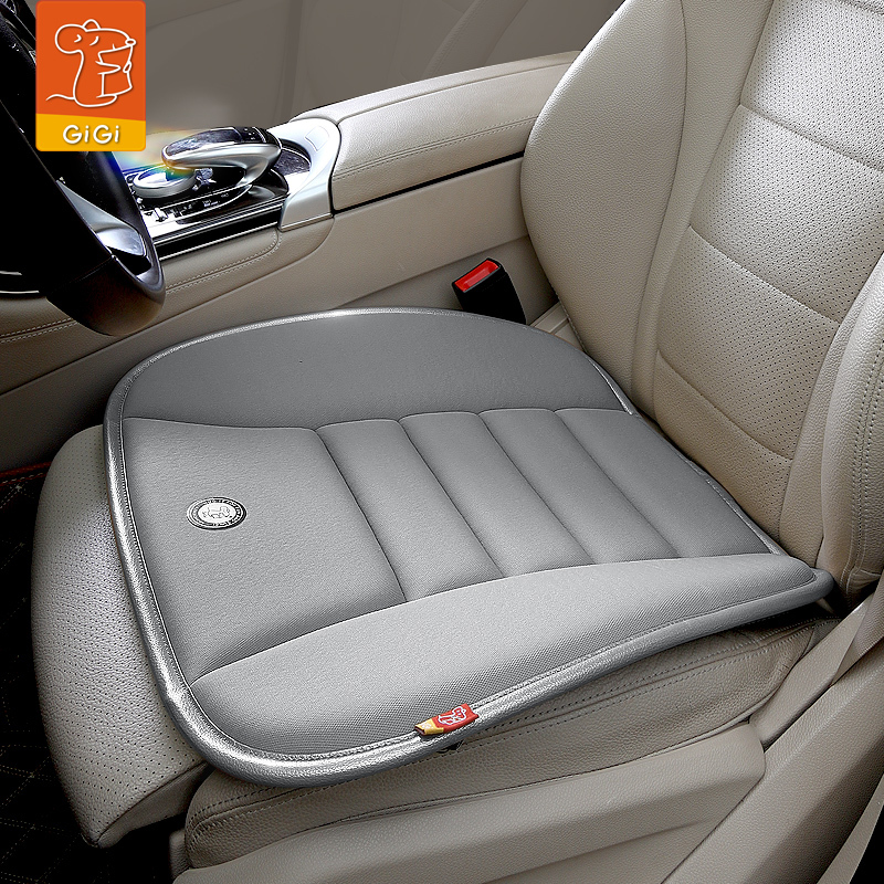 Gigi Car Seat Cushion Memory Foam Seat Pad Non-Slip No-Tie Single Piece Car Mat All-Season Car Use Without Backrest Cushion
