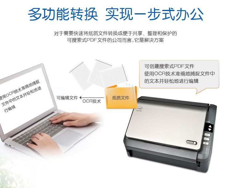 Máy quét màu giấy Fuji Xerox DocuMate 3125 Định dạng A4 Máy quét DM3125 - Máy quét máy scan hp 7000s3