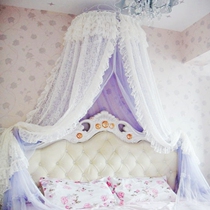 Golden sleeper winter and summer dual use 1 5m11 8m bed double-layer household floor court double rail zipper Princess mosquito net