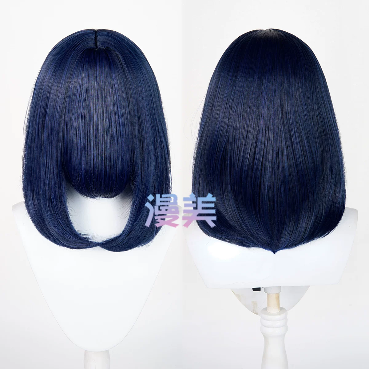 Universaл multicoloured wig with hair parting, 40, cosplay