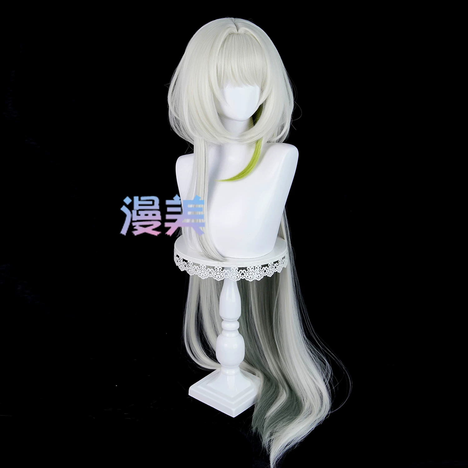 漫美 Arknights Kelsey Sihengtuo special long hair cos wig scalp top