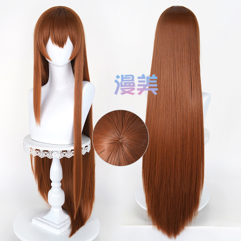 Manga-Style Steins;Gate Ruko Katsuragi Cosplay Wig Christina Assistant Scalp Top Manga-Style Steins;Gate Ruko Katsuragi Cosplay Wig Christina Assistant Scalp Top