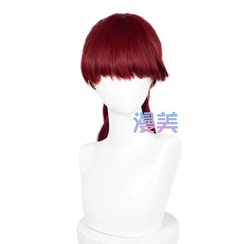漫美 Persona5 Persona5 Fang Zexia cos wig simulated scalp top special color