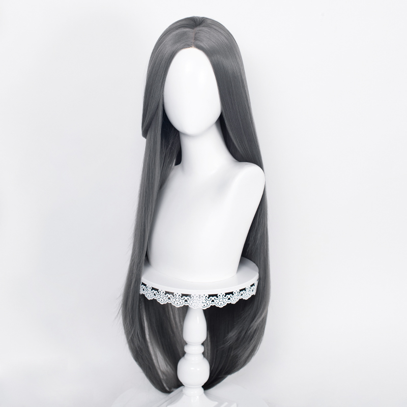 Style 18Diffuse US China branch 1 m long straight 100 cm Polychromatic hair Mother modelling Practice Universal use cos Wigs False hair silica gel scalp top