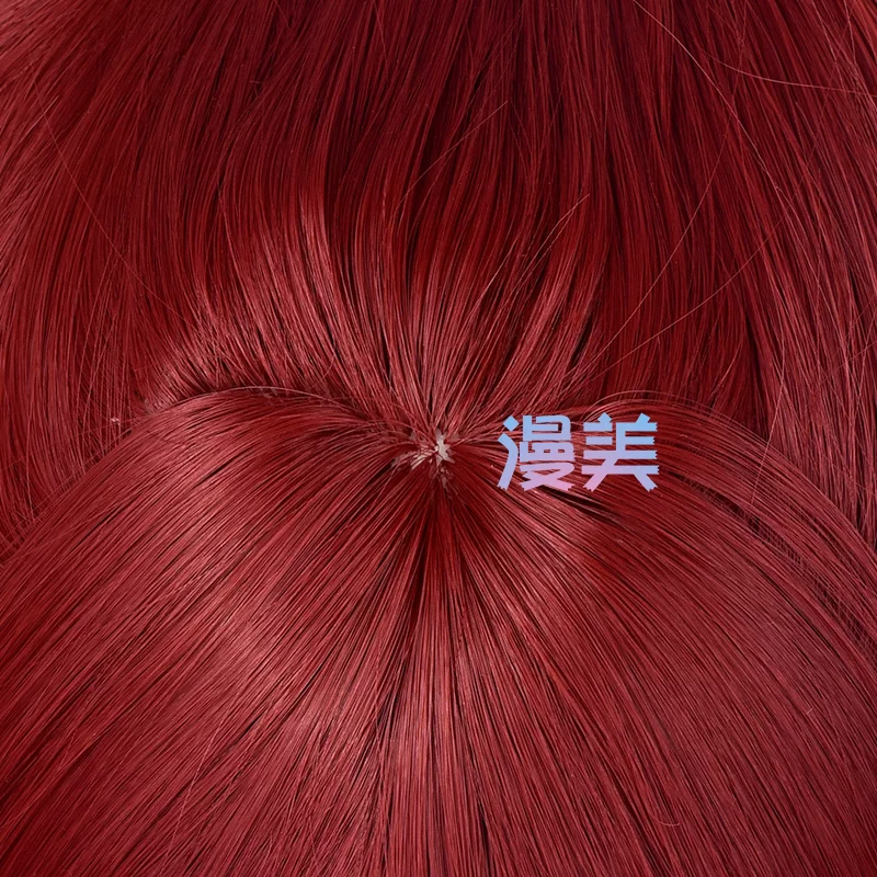 漫美 Persona5 Persona5 Fang Zexia cos wig simulated scalp top special color
