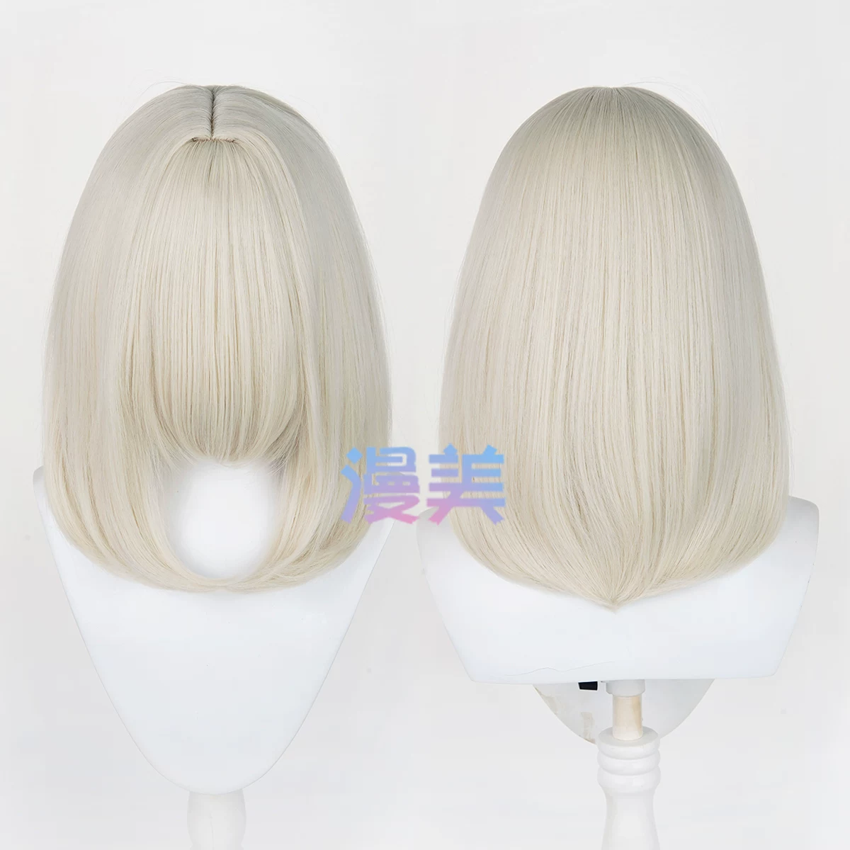 Universaл multicoloured wig with hair parting, 40, cosplay