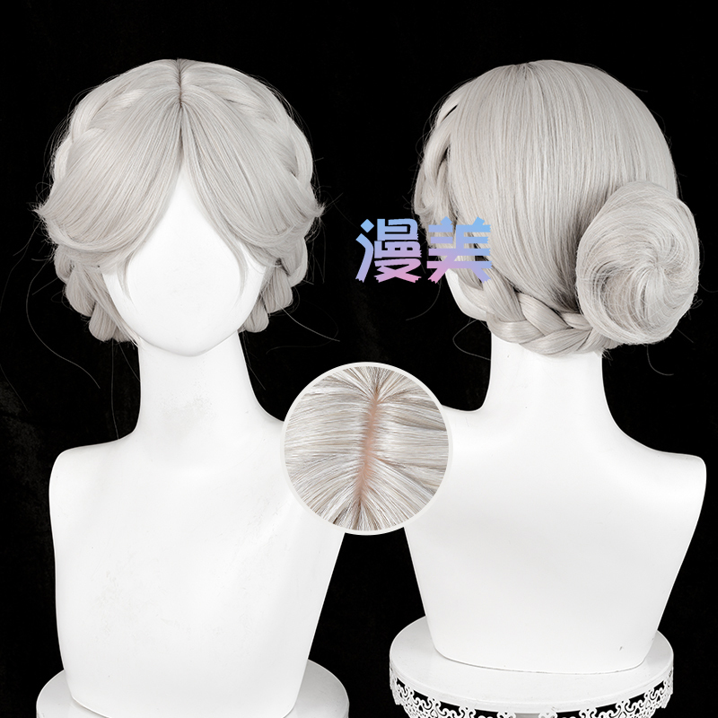 Manmei Identity V Doctor the Other Side Red Lady the Day of Promise Retrospective Cosplay Wig Manmei Identity V Doctor the Other Side Red Lady the Day of Promise Retrospective Cosplay Wig