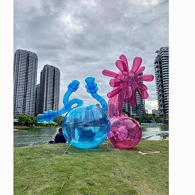 充气云朵造型气模PVC白云透明异型卡通花朵网红广告美陈拍照打卡-阿里巴巴