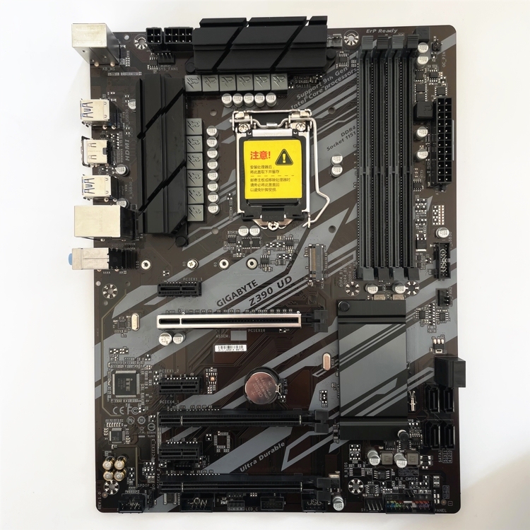 Gigabyte Z390 Ud Gaming Motherboard, 8Th and 9Th Generation, Supports I9 9900K, One-Year Warranty