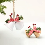 Колокольчик, рождественский декор, металлическая подвеска, 4.5см