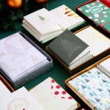 Рождественская открытка, креативный защитный амулет, карточки для детского сада, европейский стиль, простой и элегантный дизайн