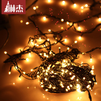 10 meters 200 New Year decoration colorful lights starry lights Festival LED festive decorations Spring Festival dress up colorful lights string