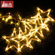 New Year decorations full of Star lights LED Bright Lights Balcony Main Cast Decorate the Spring Festival Little Lantern Festival