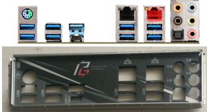 10109 Original Loaded China Engine X399 Phantom Gaming 6 Motherboard Bezel gear sheet Physical map Non-tailor-made