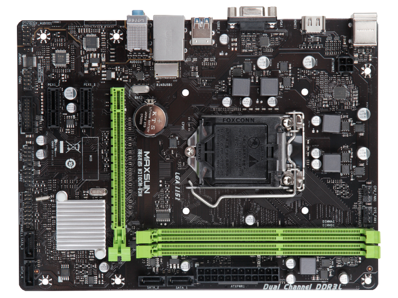 MAXSUN H310CM-VH Upgraded H311M-VH Support DDR4 Support 6789 Generation CPU