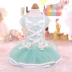 Pet công chúa mới đầm ren chất liệu cotton Teddy gấu váy pettiskirt mùa xuân và mùa hè chó mèo trang phục - Quần áo & phụ kiện thú cưng áo cho mèo Quần áo & phụ kiện thú cưng