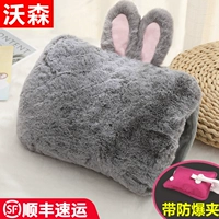 [Plush Rabbit Model] Снос и промывание ★ Высоко имитационная имитация Rabbit Velvet ★ Автоматическая мощность выключена