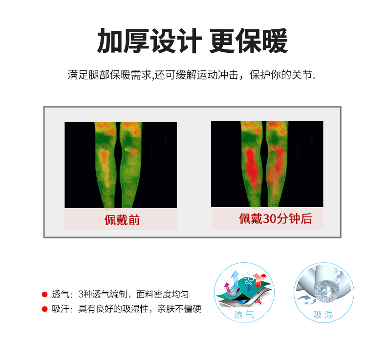 李宁护膝运动篮球护具透气跑步男女士骑行健身登山护膝春秋薄透气