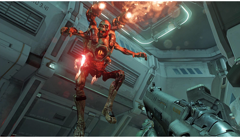 Spot thương hiệu trò chơi PS4 chính hãng mới Doom 4 khu trục hạm DOOM4 phiên bản Trung Quốc - Trò chơi đĩa game 300 trò chơi	
