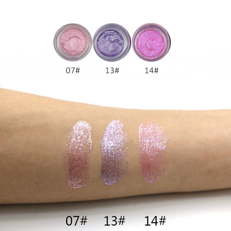 Mermaid Eye Shadow Pearly Đơn Sắc Eyeshadow Gel Sáng Bóng Bóng Mắt Đông Lạnh Trẻ Em Người Lớn Hiệu Suất Giai Đoạn