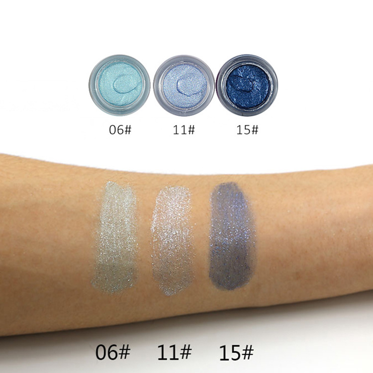 Mermaid Eye Shadow Pearly Đơn Sắc Eyeshadow Gel Sáng Bóng Bóng Mắt Đông Lạnh Trẻ Em Người Lớn Hiệu Suất Giai Đoạn zeesea phấn mắt