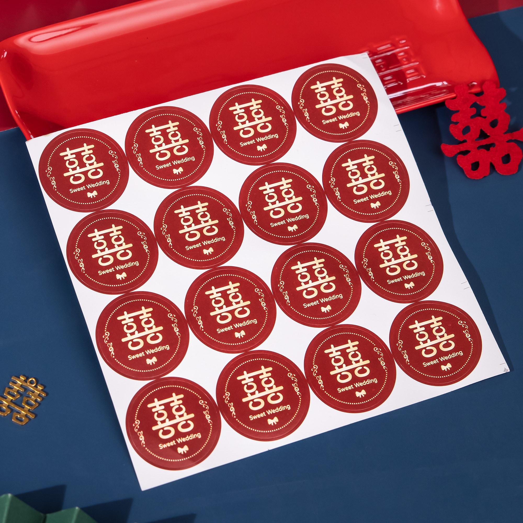 Wedding Little Delight with Wedding Celebration Eggs Adhesive Sticker WORD ITEMS WEDDING SPECIAL SMALL NUMBER FESTIVE NOTE WINDOW STICKER