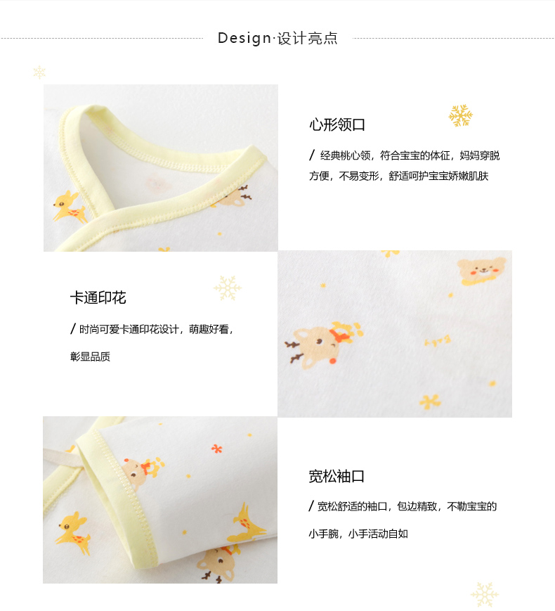 Bộ quần áo sơ sinh cotton cotton cho bé sơ sinh mùa hè 0-3 tháng 6 Đồ sơ sinh cho bé chuẩn bị đồ sơ sinh