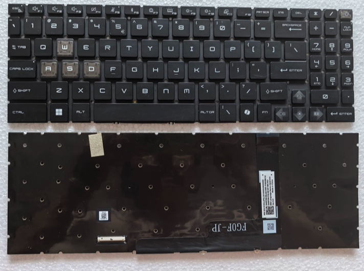 Msi/Msi Titan Ge78Hx Keyboard Ge68 Gp68 Gp78 Laptop Keyboard Original Gaming Keyboard Msi/Msi Titan Ge78Hx Keyboard Ge68 Gp68 Gp78 Laptop Keyboard Original Gaming Keyboard