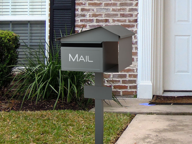 1056 Australian Pole Mailbox Villa Mailbox Outdoor Postbox Garden Decoration Letter Box