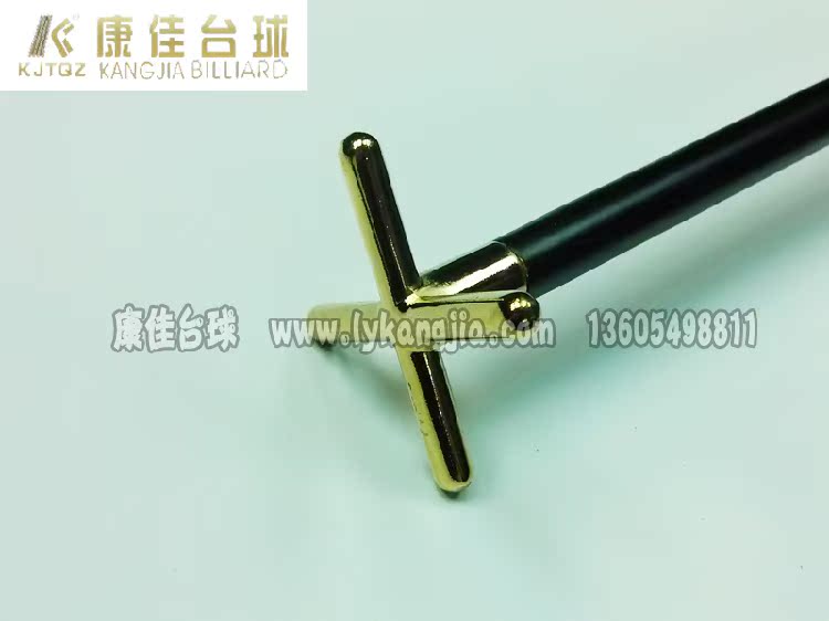 Konka billiards đặc biệt chất lượng cao đồng mạ thấp ngã ba chéo đầu câu lạc bộ khung giá thấp thấp bàn bi a aileex 9018
