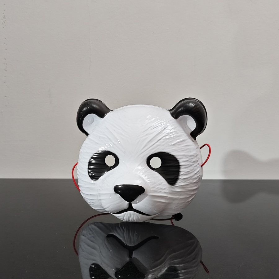 デコレーションバルーン動物面白いカンフーフェスティバルパンダマスクインターネットセレブレッサーパンダ型マスクパーティー誕生日