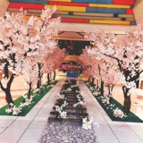 Симуляция вишневое дерево Большое внутреннее свадебное украшение