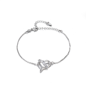 【全民优选】旭平手链日韩梅花烙花朵手链