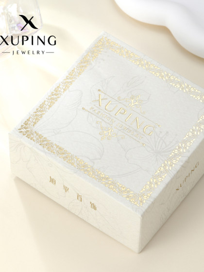 Xuping Storage Box 사용자 정의 선물 플립 박스 휴대용 접이식 작은 상자 패턴 색상 전송