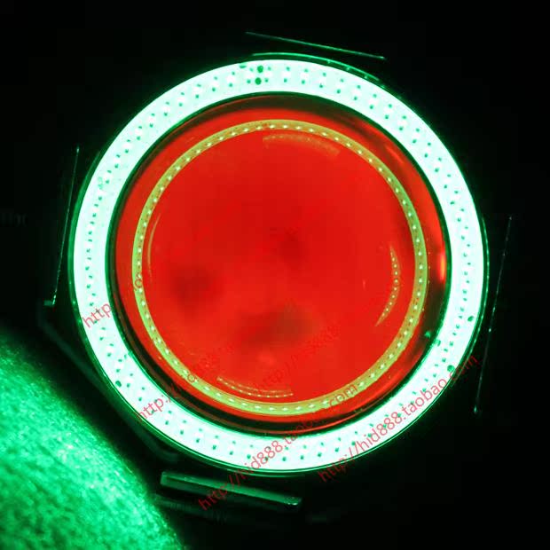 Đèn pha LED sửa đổi Đèn pha U7 ba bánh răng đèn máy biến áp mới Đèn LED U5 đèn pha - Đèn xe máy đèn led xe sirius