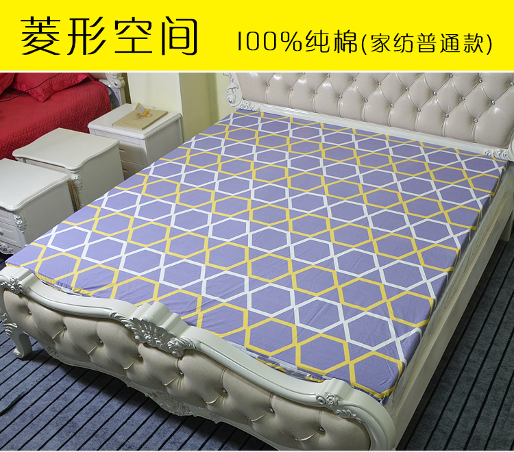 Bốn mùa cotton cao su Thái Lan bao gồm tất cả dây kéo bao gồm áo khoác nệm Simmons giường phủ giường ga chun trải giường	