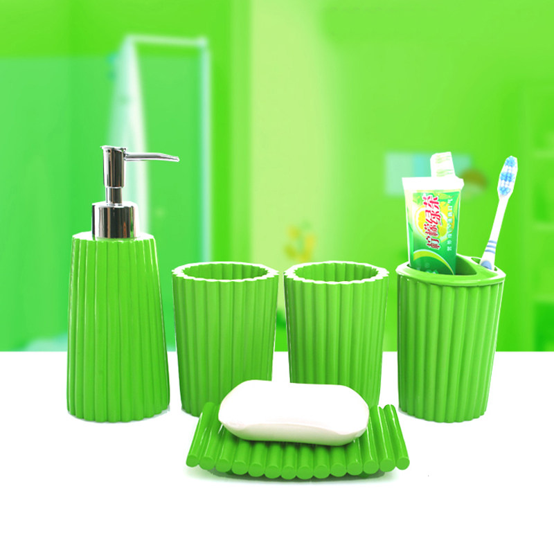 Special Price Minimalist Creativity Bathroom Five Pieces Sets Bathroom Makeup room Tooth Gargling Cups Toiletries for toiletries