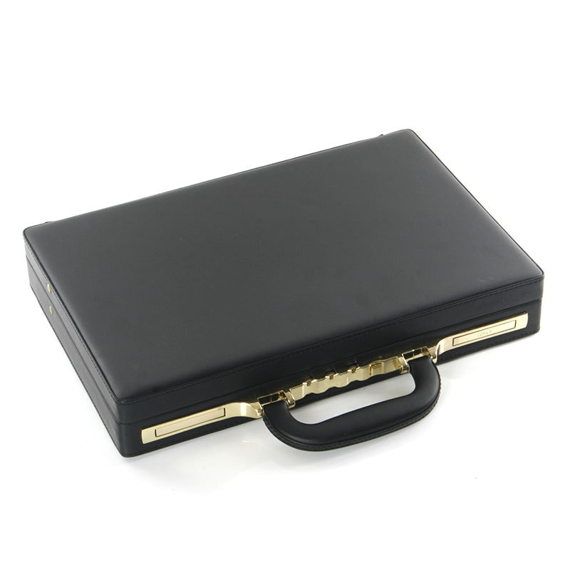 Small Portable Password Lock Suitcase for Men, Money Box, Tool Box, Prop Box, File Box, Mini 14inch Computer Case, Small Size