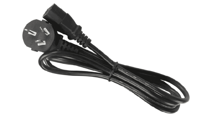 Host power cord all-in-one computer projector mahjong machine universal word plug 1 5 meters laptop power supply