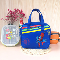 Lunch box bag handbag large large capacity cute primary school children waterproof and oil-proof aluminum foil work lunch bag