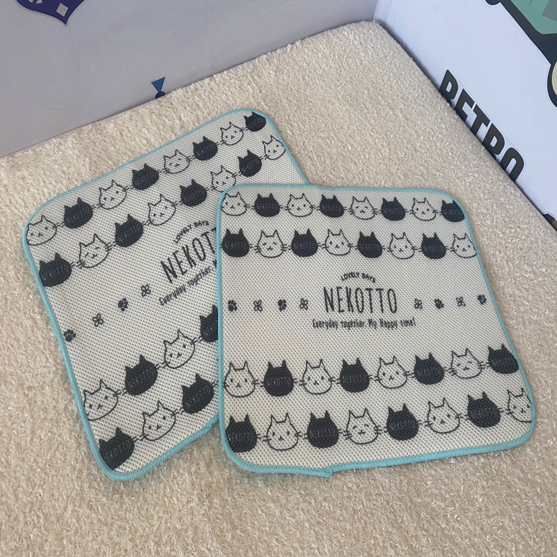 Daily and wind Kitty kitchen tea set drain pad size 31*39