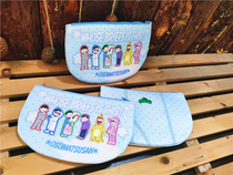 Daily single osomatsusan Mr. Asong embroidery coin purse size 13*20