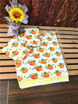 10 yuan 3 Juhui Fuli small pumpkin thickened soft nano water absorbent face towel towel wipe face towel