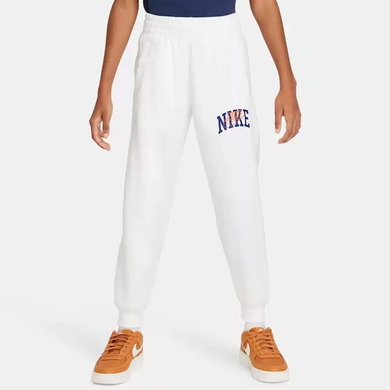 Authentic Nike 2024 Autumn Children's Knitted Sports Pants Fz1407-100 Authentic Nike 2024 Autumn Children's Knitted Sports Pants Fz1407-100