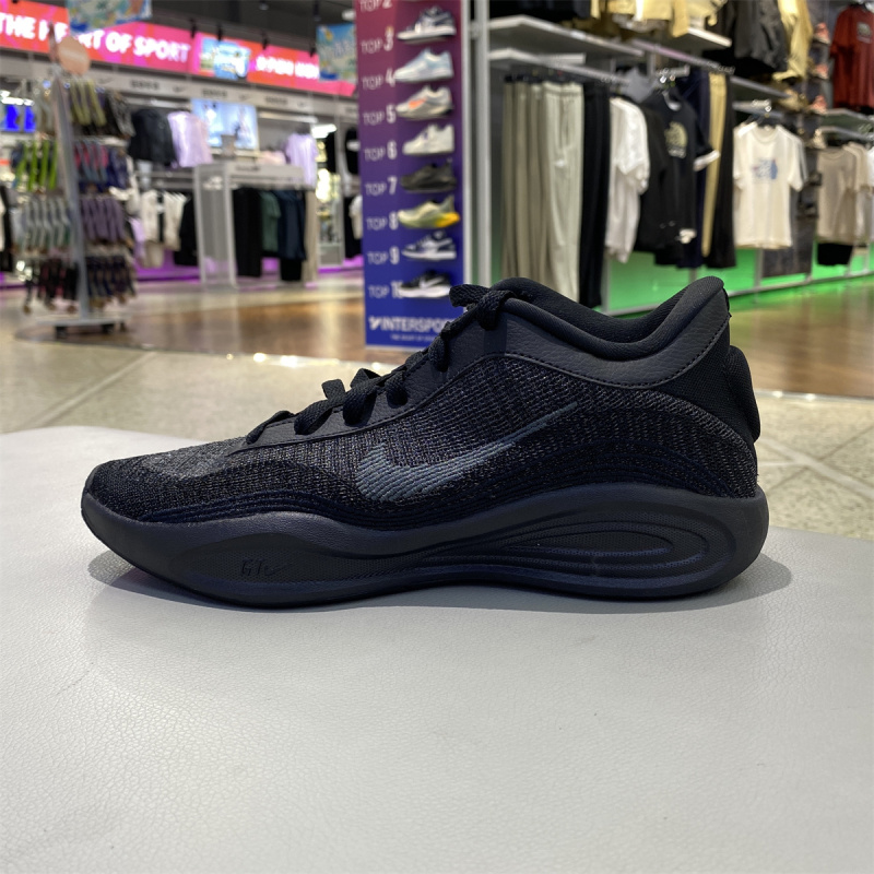 Authentic Nike 2024 New Men's Sports Breathable Cushioning Basketball Shoes Fj7808-001