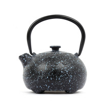 Cast iron pot pig 300ML raw iron pot kung fu tea set bubble teapot small capacity ornaments hotel kettle soft