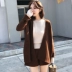 MMCO mùa thu đông 2018 áo khoác len mới cho nữ áo len hai mặt thời trang cardigan handmade áo len hai mặt - Áo Hàn Quốc Áo Hàn Quốc