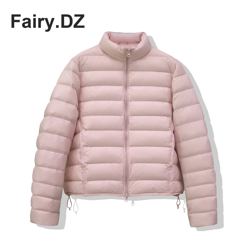 Short Lightweight down Jacket for Petite Individuals, Winter Ribbed Style, 2026 Autumn and Winter New Model, Stand Collar, New National Standard 95% White Duck down Short Lightweight down Jacket for Petite Individuals, Winter Ribbed Style, 2026 Autumn and Winter New Model, Stand Collar, New National Standard 95% White Duck down