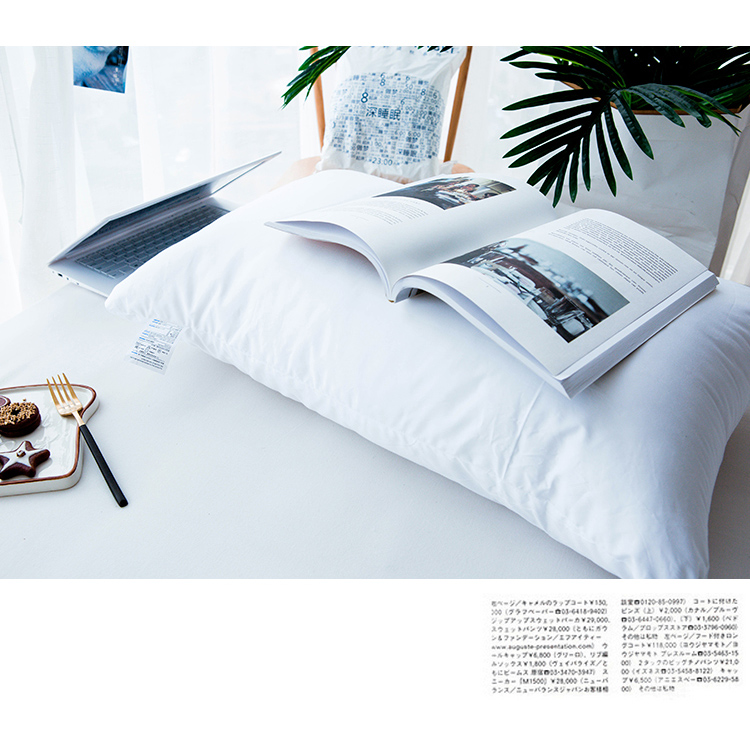 Bản gốc sinh thái bông nhung mịn lông gối mềm mại và thoải mái 3D microfiber gối 48 * 74cm - Gối gối ngủ văn phòng